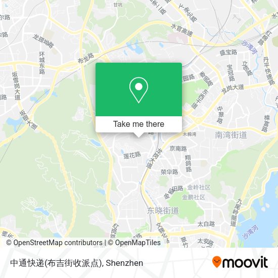 中通快递(布吉街收派点) map