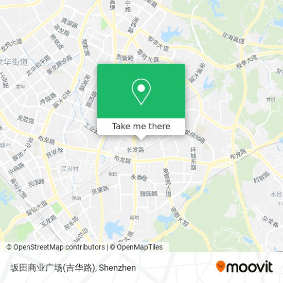 坂田商业广场(吉华路) map