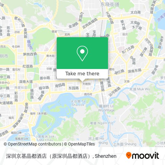 深圳京基晶都酒店（原深圳晶都酒店） map