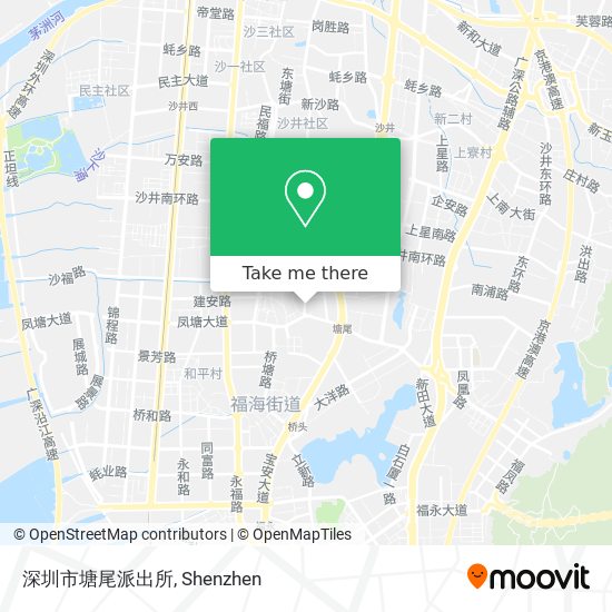 深圳市塘尾派出所 map