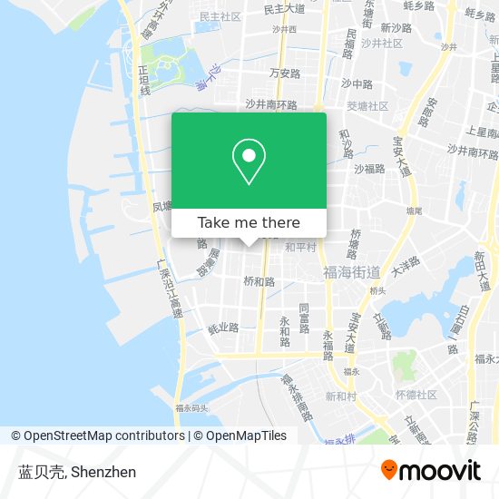蓝贝壳 map