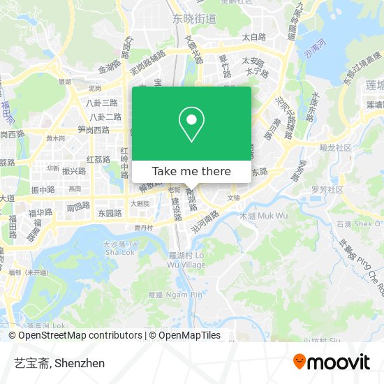 艺宝斋 map