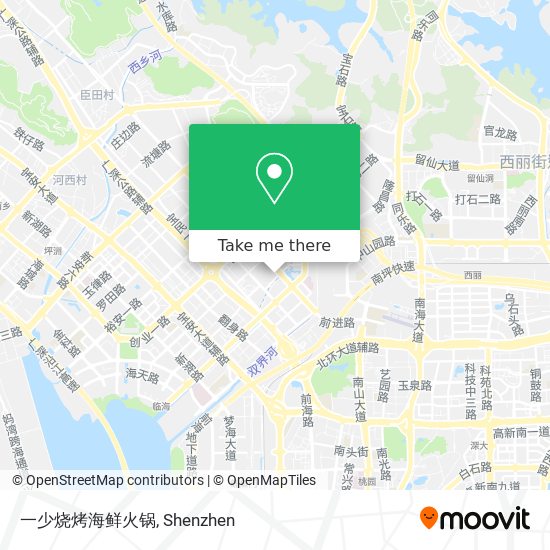 一少烧烤海鲜火锅 map