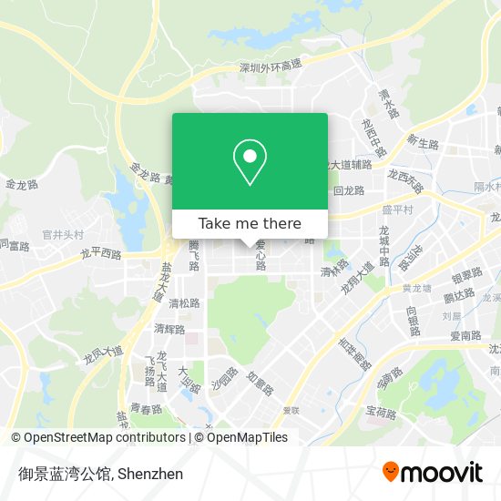 御景蓝湾公馆 map