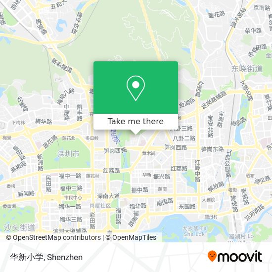 华新小学 map