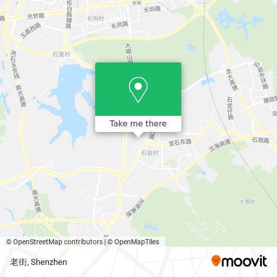 老街 map