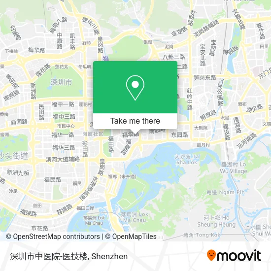深圳市中医院-医技楼 map