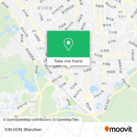 KIN-DON map