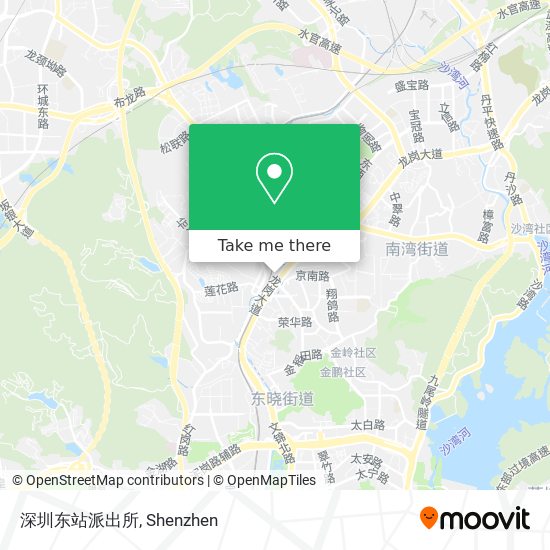 深圳东站派出所 map