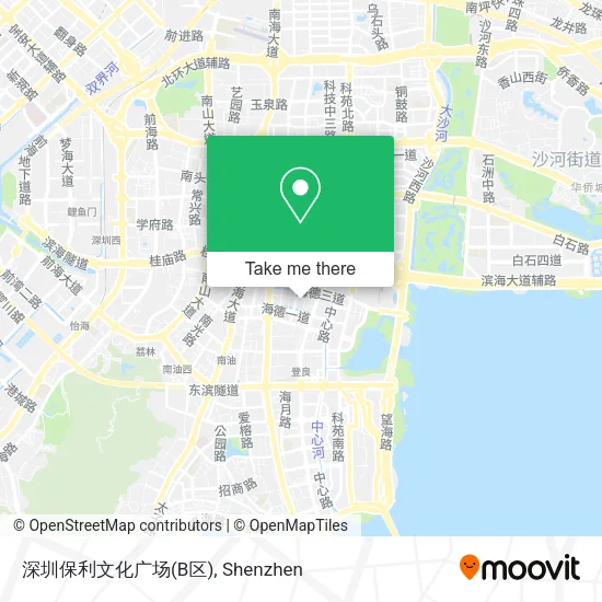 深圳保利文化广场(B区) map