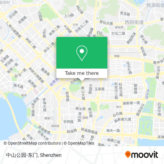 中山公园-东门 map