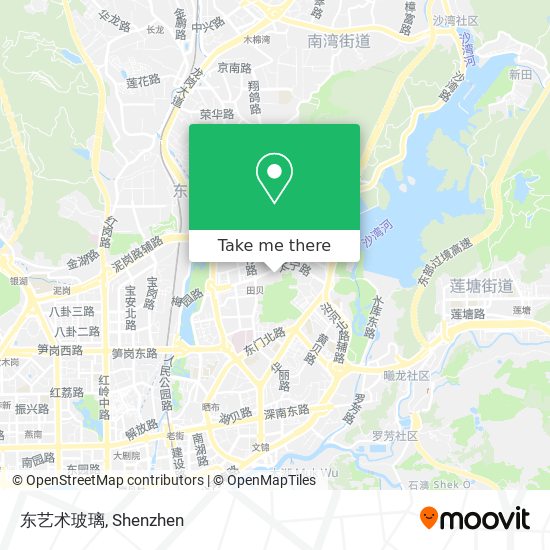 东艺术玻璃 map