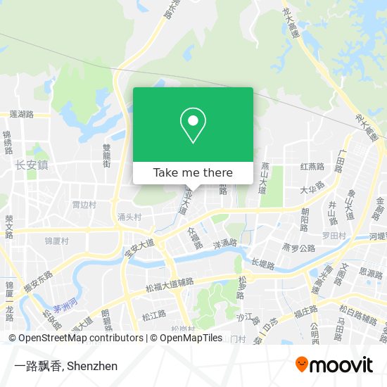 一路飘香 map