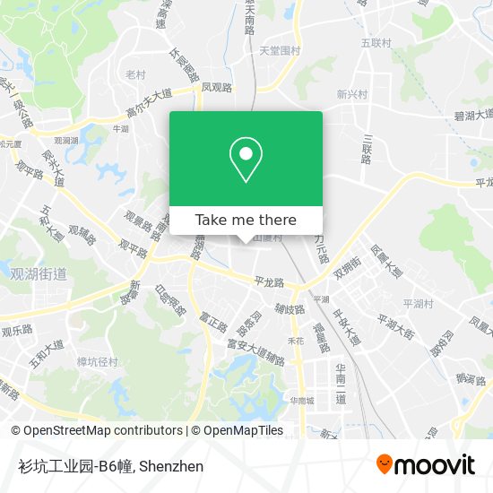 衫坑工业园-B6幢 map