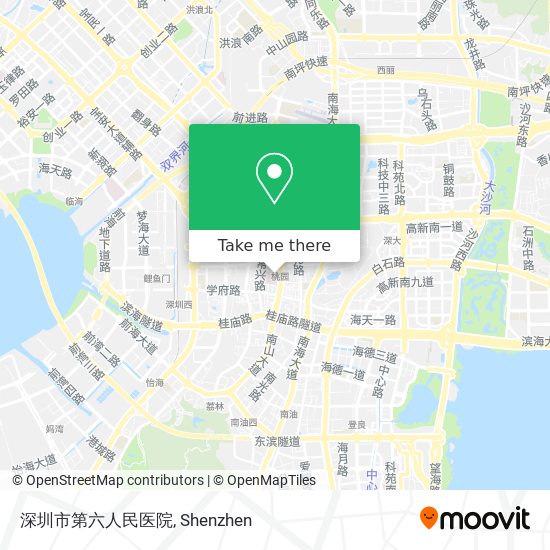 深圳市第六人民医院 map