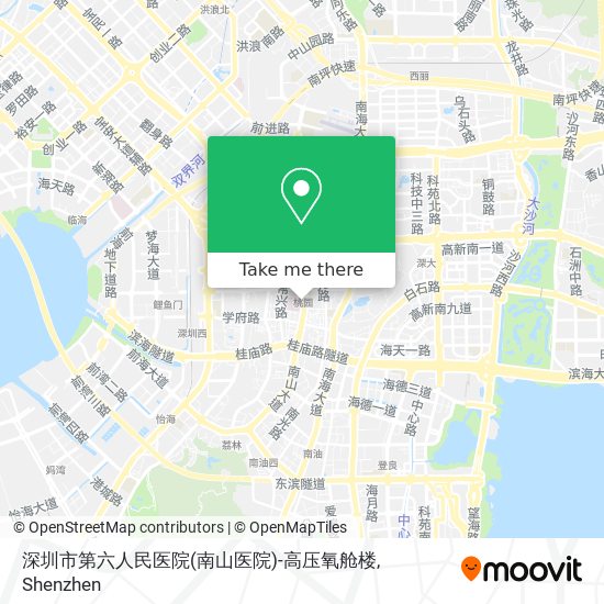 深圳市第六人民医院(南山医院)-高压氧舱楼 map