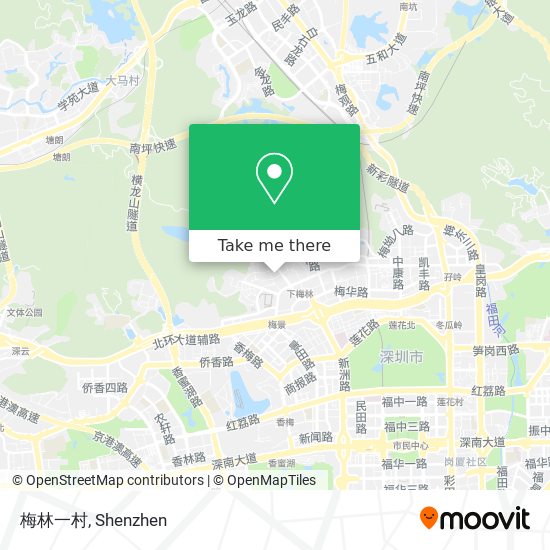 梅林一村 map