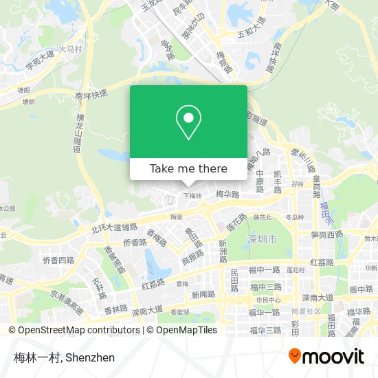 梅林一村 map