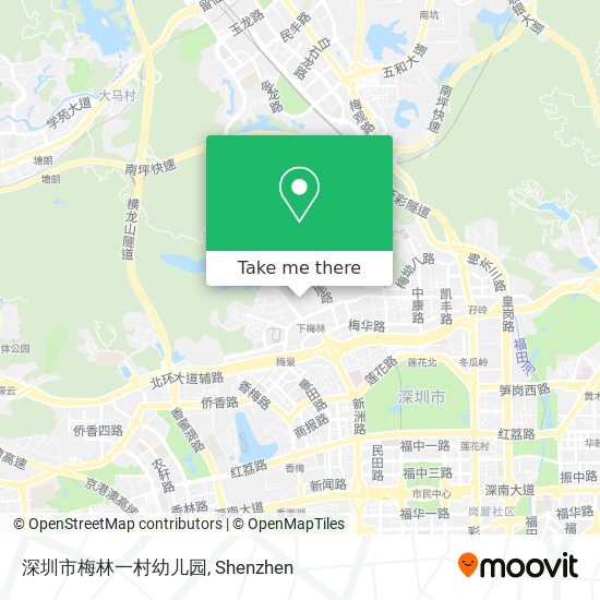 深圳市梅林一村幼儿园 map
