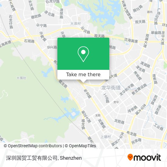 深圳国贸工贸有限公司 map