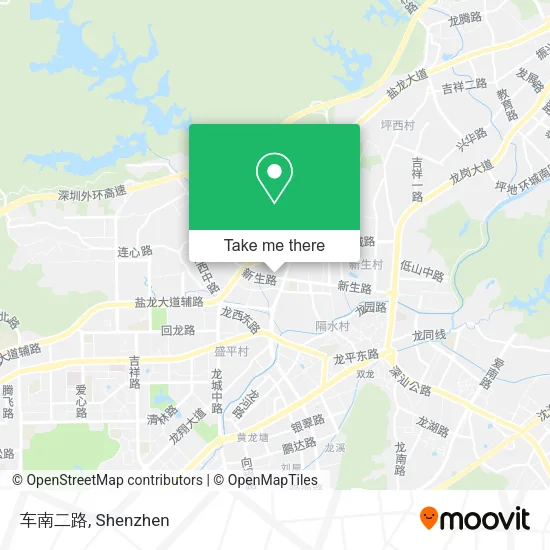 车南二路 map