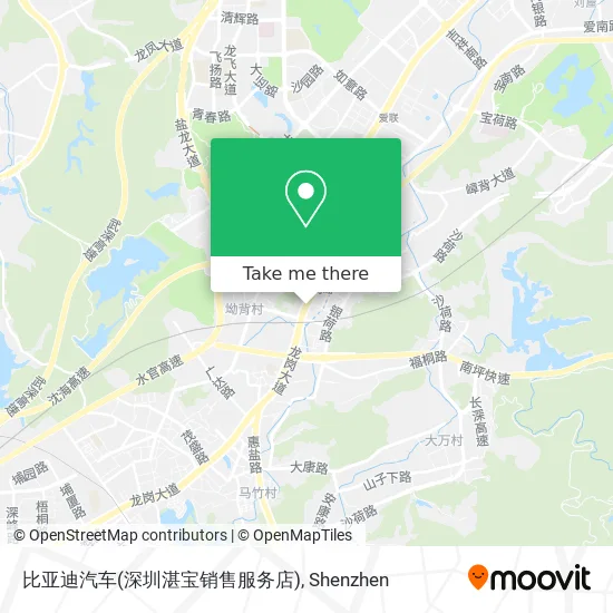 比亚迪汽车(深圳湛宝销售服务店) map