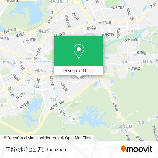 正新鸡排(七色店) map