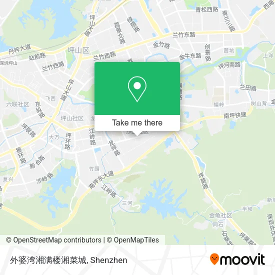 外婆湾湘满楼湘菜城 map