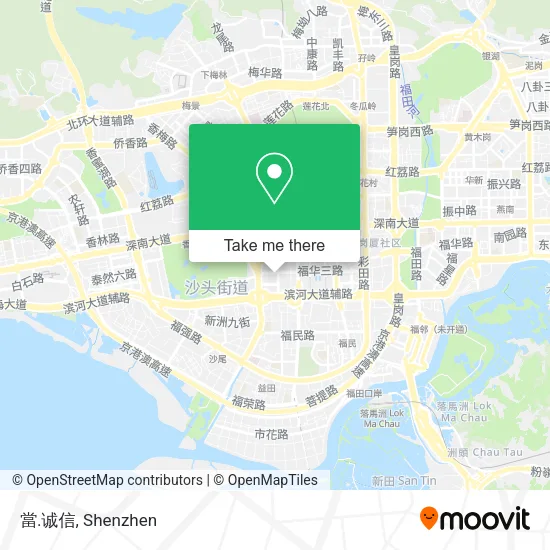 當.诚信 map