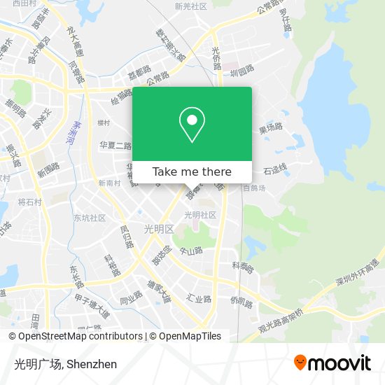 光明广场 map
