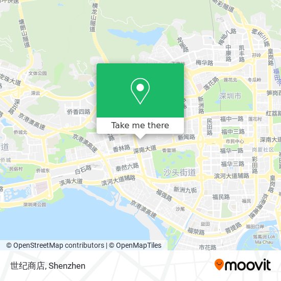 世纪商店 map