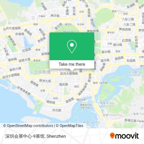 深圳会展中心-9展馆 map