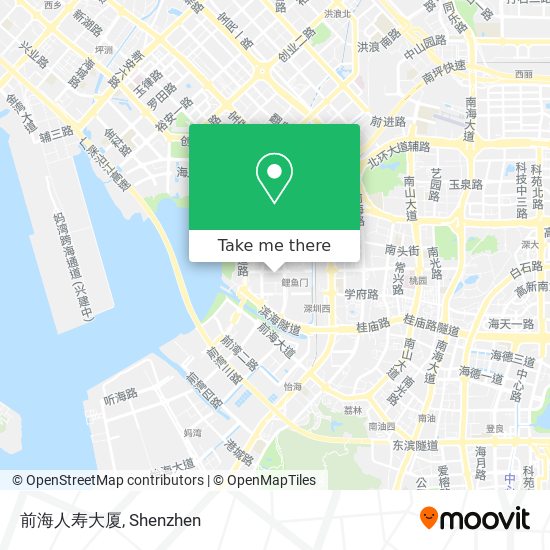 前海人寿大厦 map