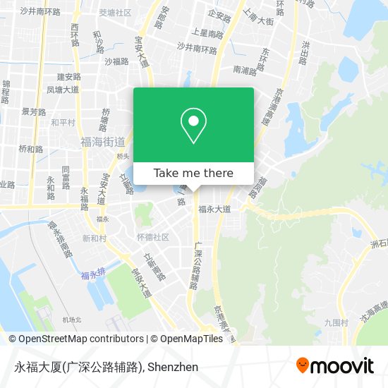 永福大厦(广深公路辅路) map