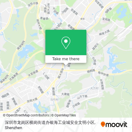 深圳市龙岗区横岗街道办银海工业城安全文明小区 map
