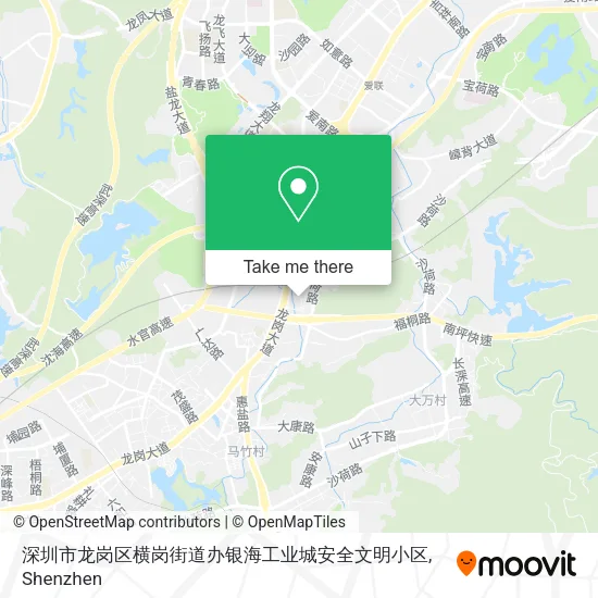 深圳市龙岗区横岗街道办银海工业城安全文明小区 map