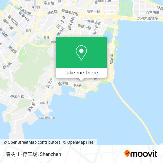 春树里-停车场 map