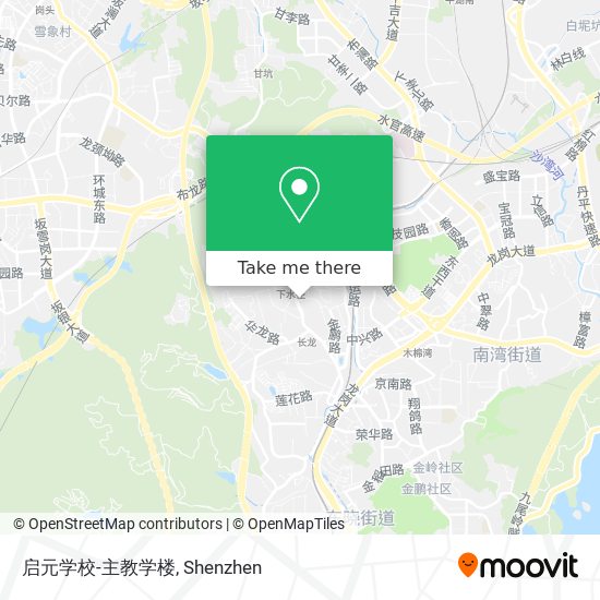 启元学校-主教学楼 map