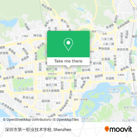 深圳市第一职业技术学校 map