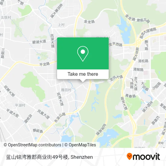 蓝山锦湾雅郡商业街49号楼 map