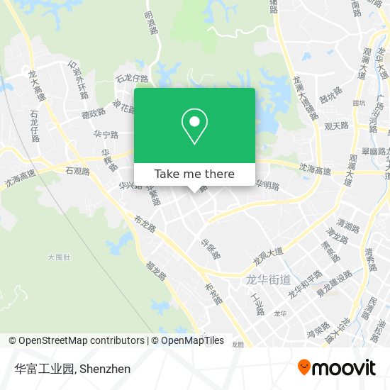 华富工业园 map
