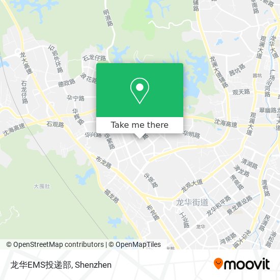龙华EMS投递部 map