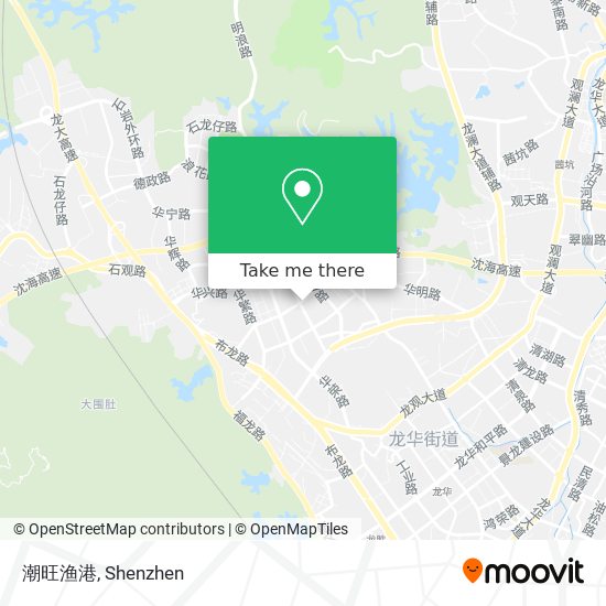 潮旺渔港 map