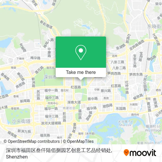 深圳市福田区叁仟陆佰捌园艺创意工艺品经销处 map