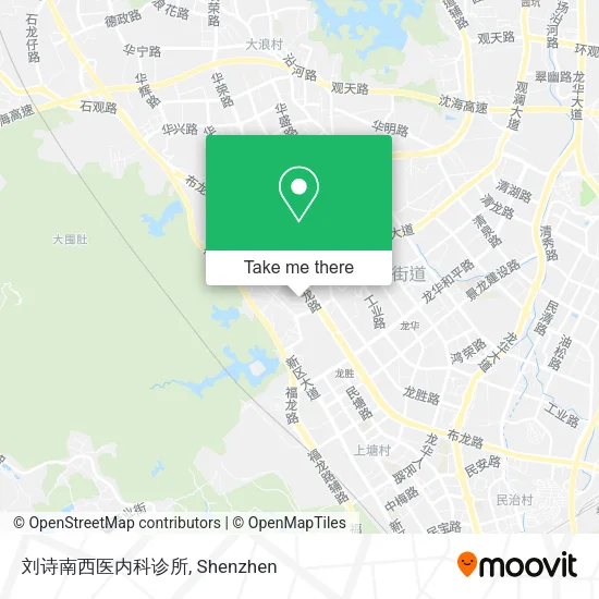 刘诗南西医内科诊所 map