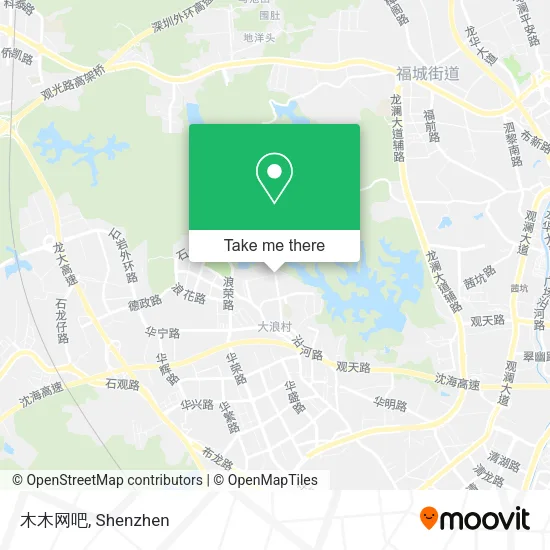 木木网吧 map