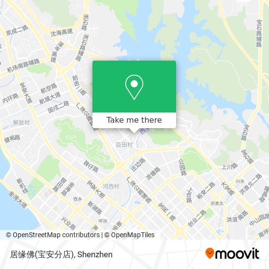居缘佛(宝安分店) map