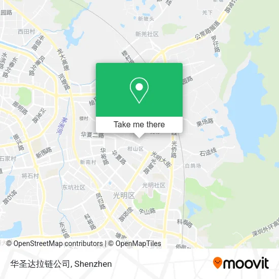 华圣达拉链公司 map