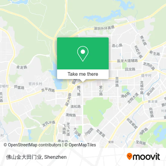 佛山金大田门业 map