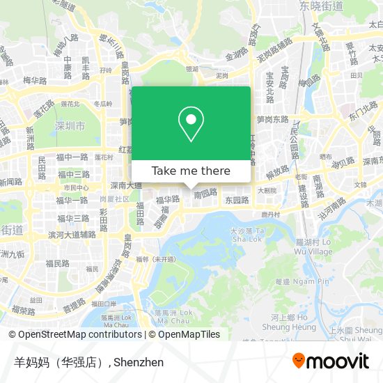 羊妈妈（华强店） map